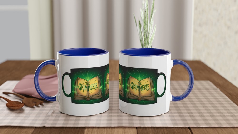 The Grimmerie Magic Spellbook Mug — view 4