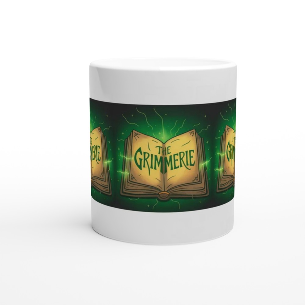 The Grimmerie Magic Spellbook Mug — view 11