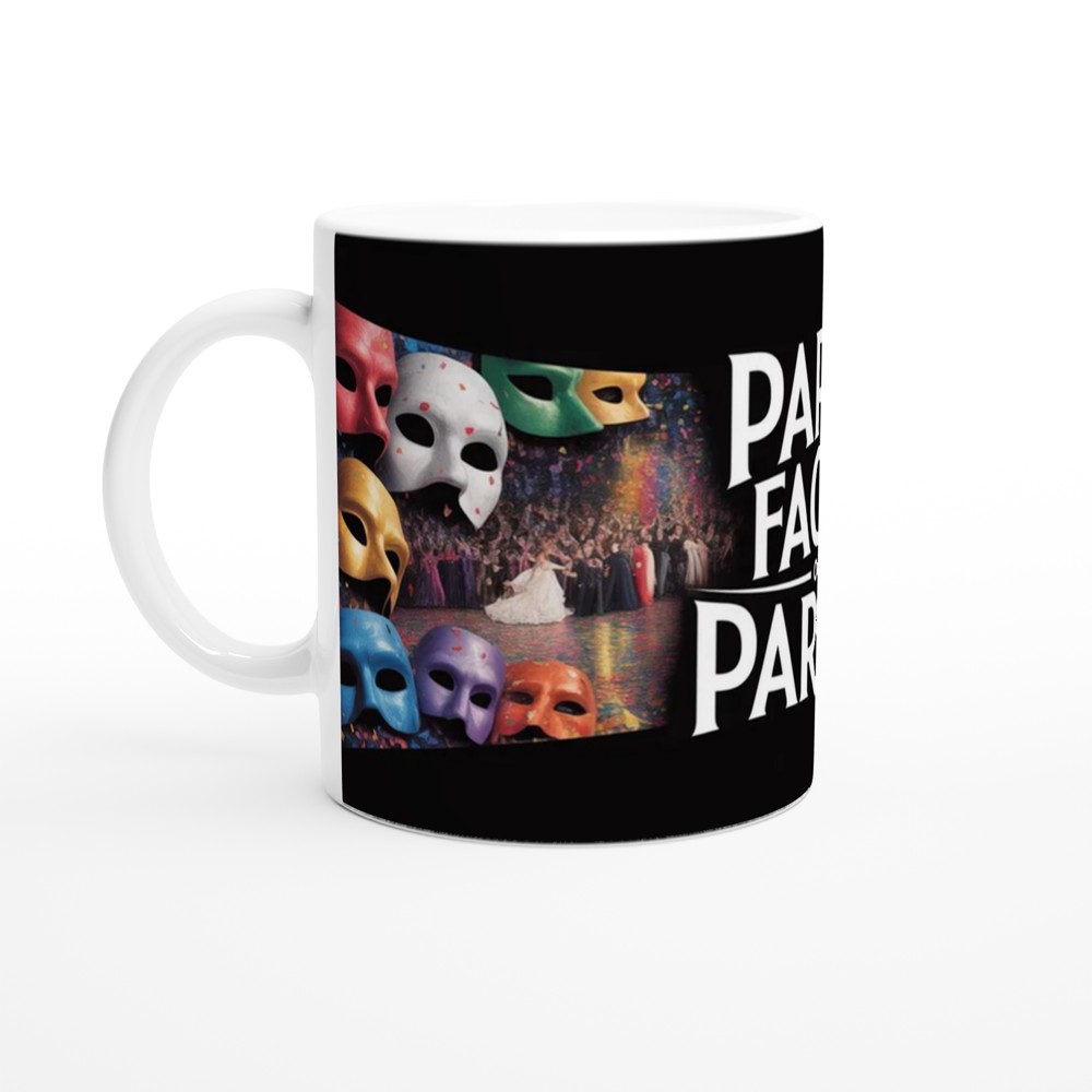 Phantom of the Opera Mug | Masquerade Ball Theatre Gift | Musical Theatre Mug for Her and Him | Carnival Mask Present — view 10