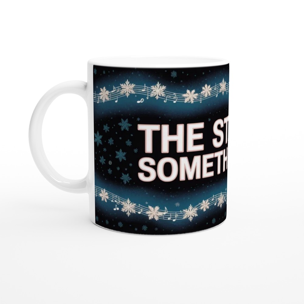 The Start of Something New Snowflake Music Mug — view 10
