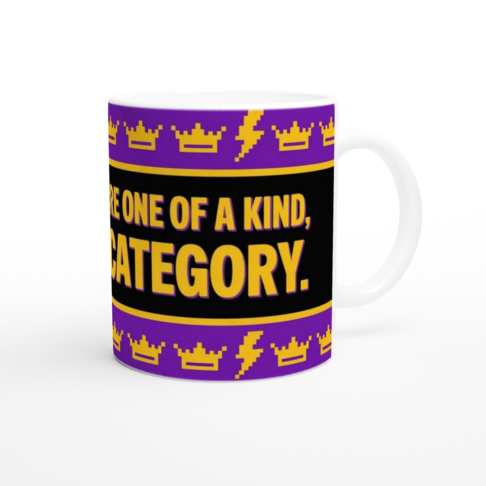 Six the Musical Mug | 'No Category' Quote | Theatre Lover Gift | Retro Pop Art Mug — view 12