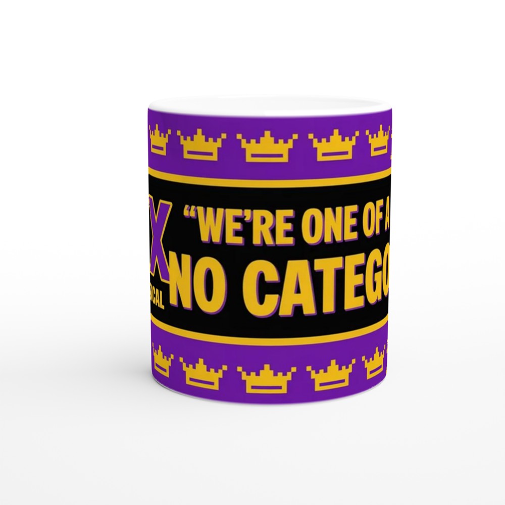 Six the Musical Mug | 'No Category' Quote | Theatre Lover Gift | Retro Pop Art Mug — view 11