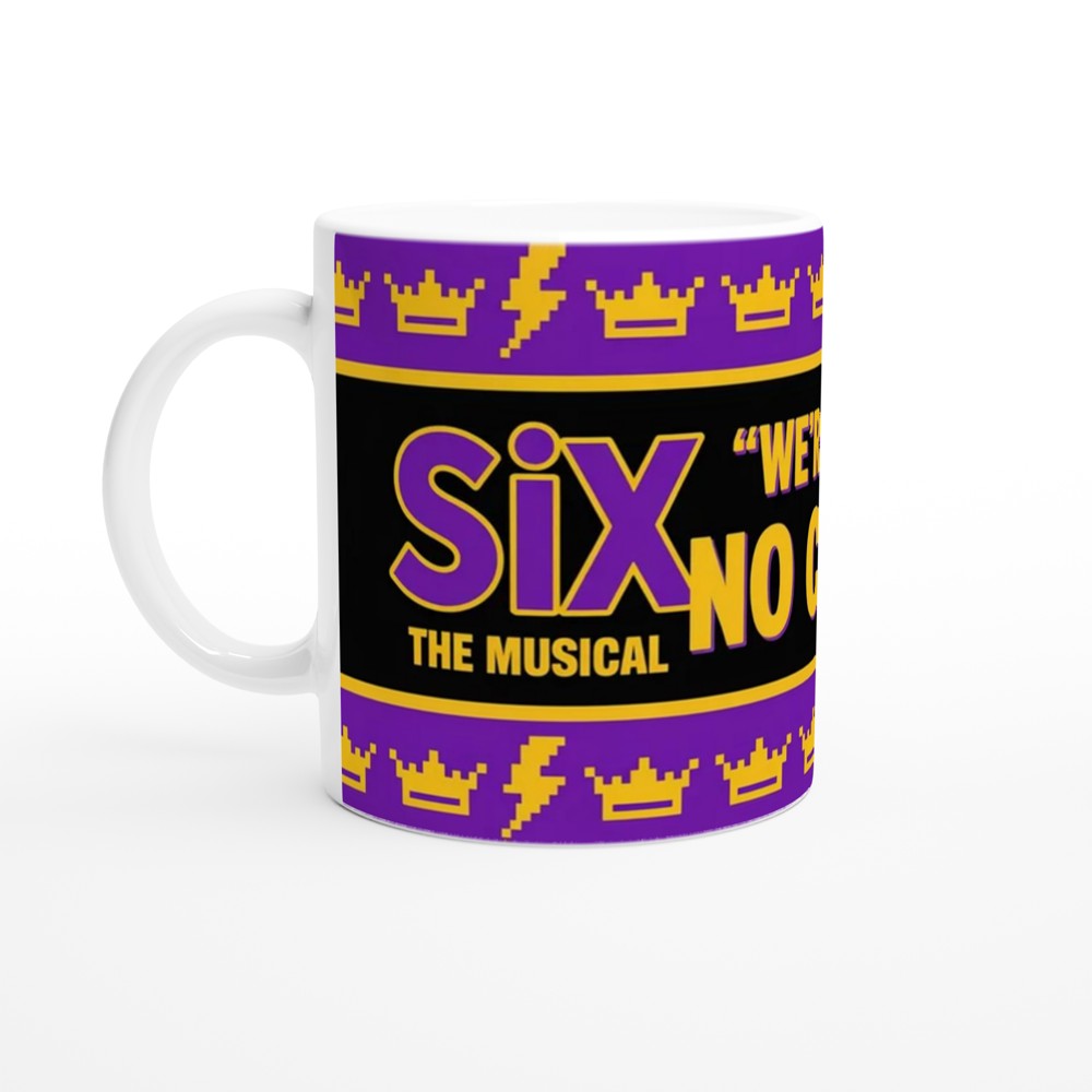 Six the Musical Mug | 'No Category' Quote | Theatre Lover Gift | Retro Pop Art Mug — view 10
