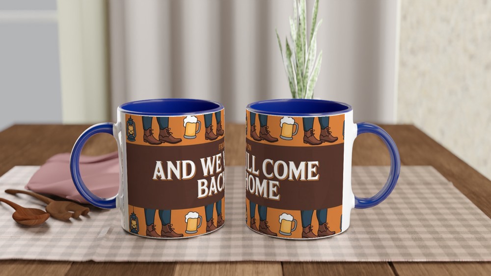 Greatest Showman Mug | 'And We Will Come Back Home' Quote | Musical Theatre Gift | Pub Song Design — view 4
