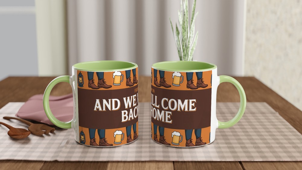 Greatest Showman Mug | 'And We Will Come Back Home' Quote | Musical Theatre Gift | Pub Song Design — view 5