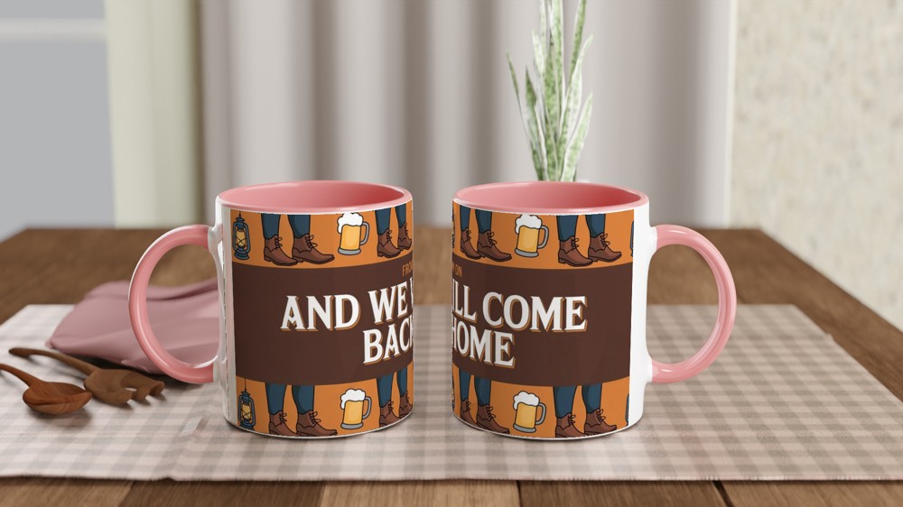 Greatest Showman Mug | 'And We Will Come Back Home' Quote | Musical Theatre Gift | Pub Song Design — view 6