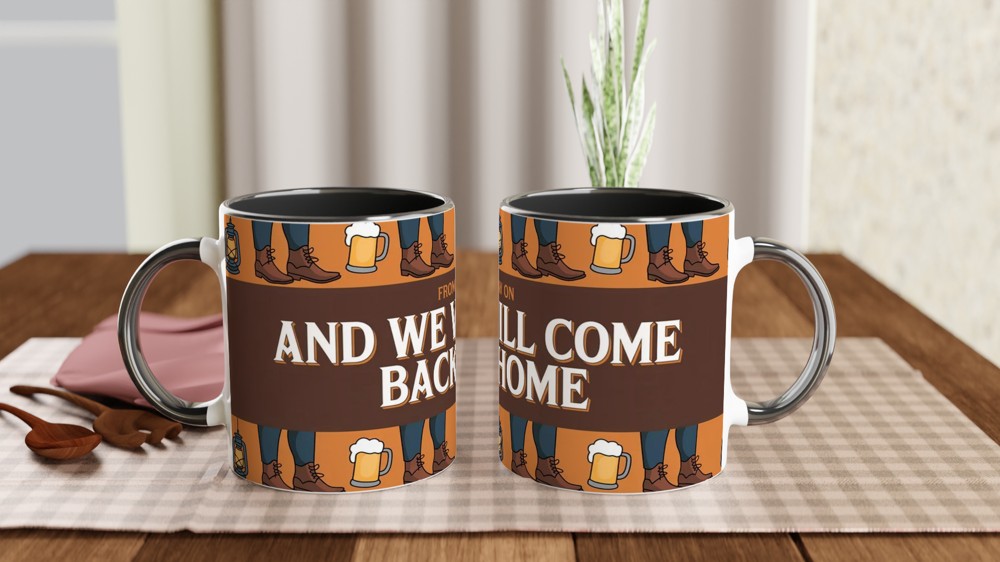 Greatest Showman Mug | 'And We Will Come Back Home' Quote | Musical Theatre Gift | Pub Song Design — view 9