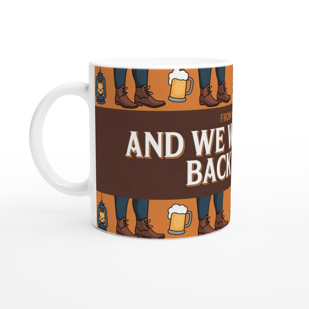 Greatest Showman Mug | 'And We Will Come Back Home' Quote | Musical Theatre Gift | Pub Song Design — view 10