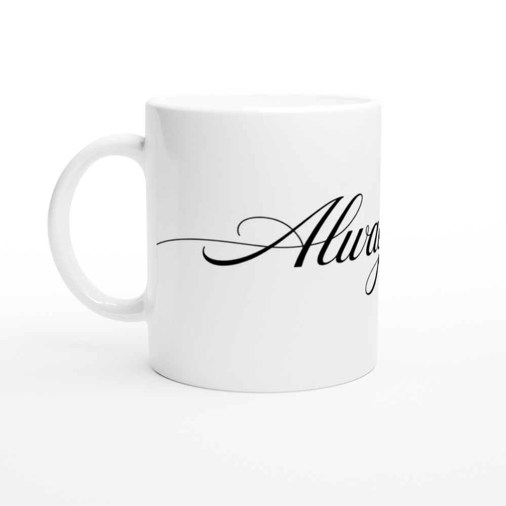 Always You Romantic Calligraphy Mug — view 10