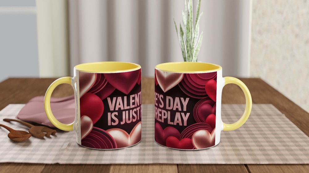 Valentine's Day Is Just Foreplay Funny Mug — view 8