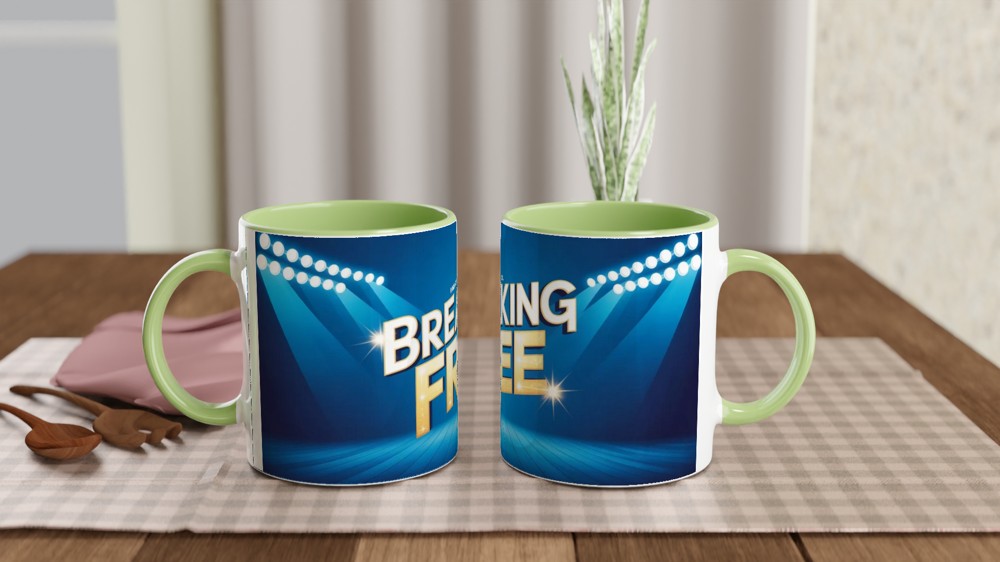 High School Musical Mug | Breaking Free Quote | Theatre Lover Gift | Musical Theatre Present — view 5