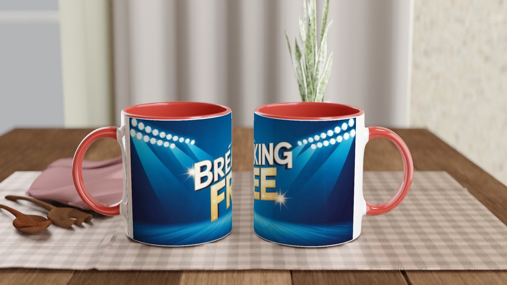 High School Musical Mug | Breaking Free Quote | Theatre Lover Gift | Musical Theatre Present — view 7