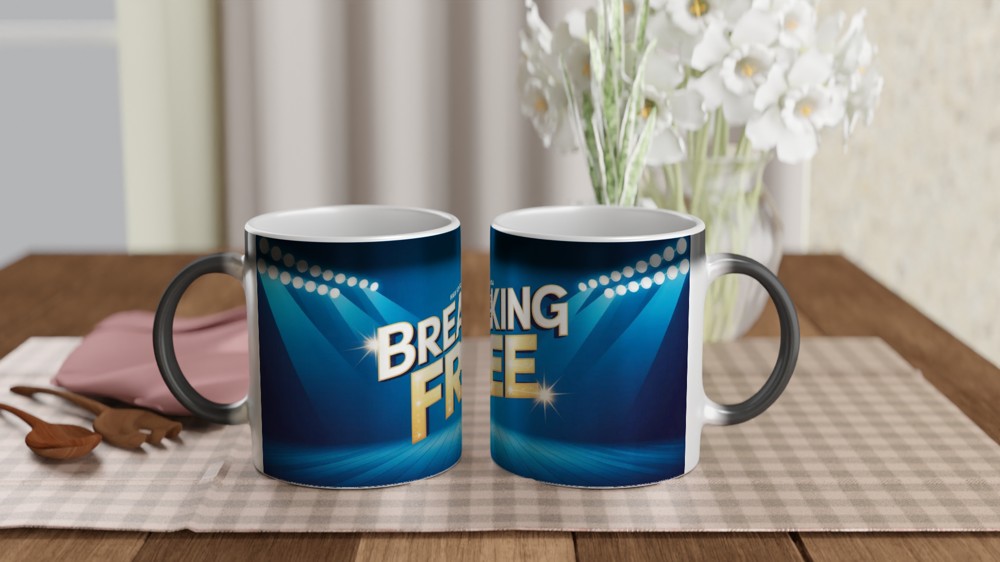High School Musical Mug | Breaking Free Quote | Theatre Lover Gift | Musical Theatre Present — view 3