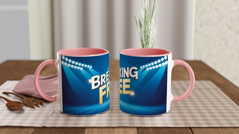 High School Musical Mug | Breaking Free Quote | Theatre Lover Gift | Musical Theatre Present — view 6