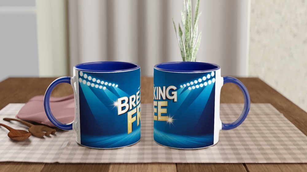 High School Musical Mug | Breaking Free Quote | Theatre Lover Gift | Musical Theatre Present — view 4