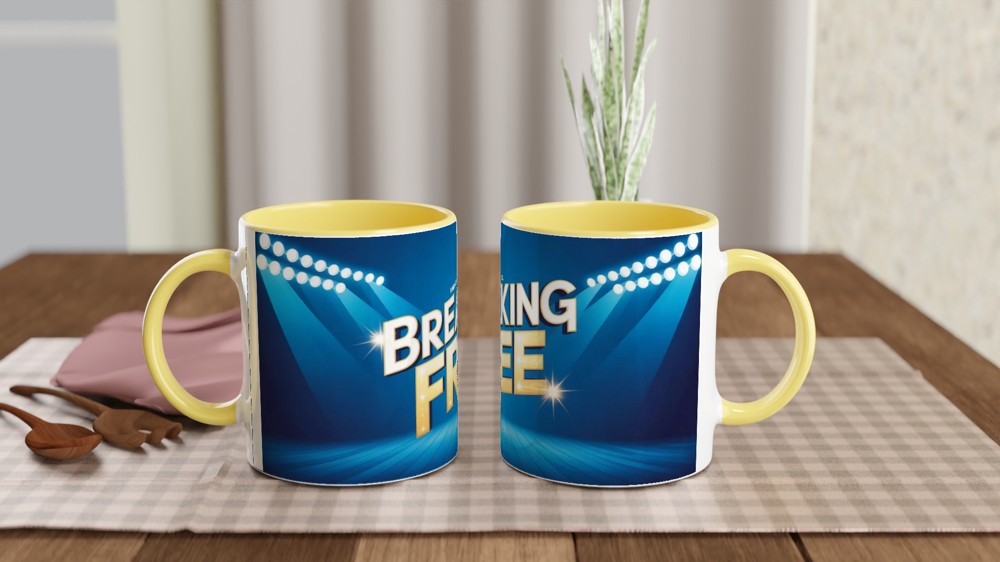 High School Musical Mug | Breaking Free Quote | Theatre Lover Gift | Musical Theatre Present — view 8