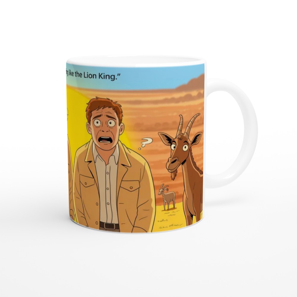 Africa Is Nothing Like The Lion King - Funny Safari Mug — view 12