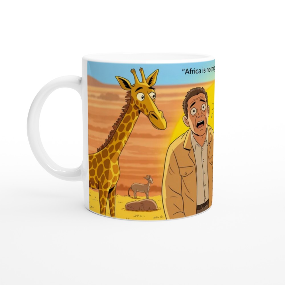 Africa Is Nothing Like The Lion King - Funny Safari Mug — view 10