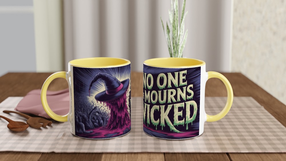 No One Mourns The Wicked - Melting Witch Horror Design — view 8