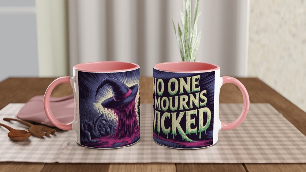 No One Mourns The Wicked - Melting Witch Horror Design — view 6