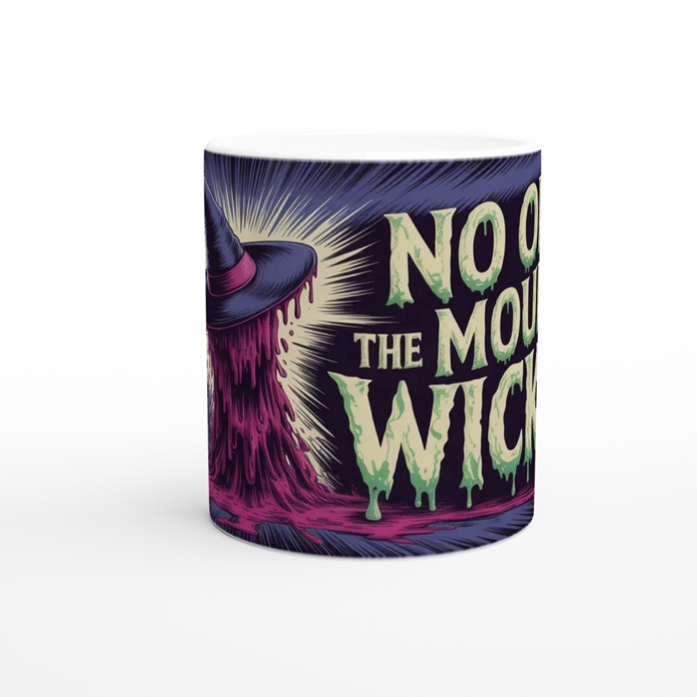 No One Mourns The Wicked - Melting Witch Horror Design — view 11