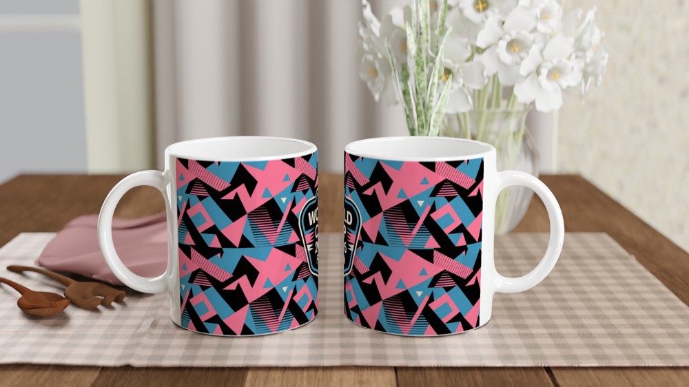 World Cup 2026 Fan Geometric Pattern Mug