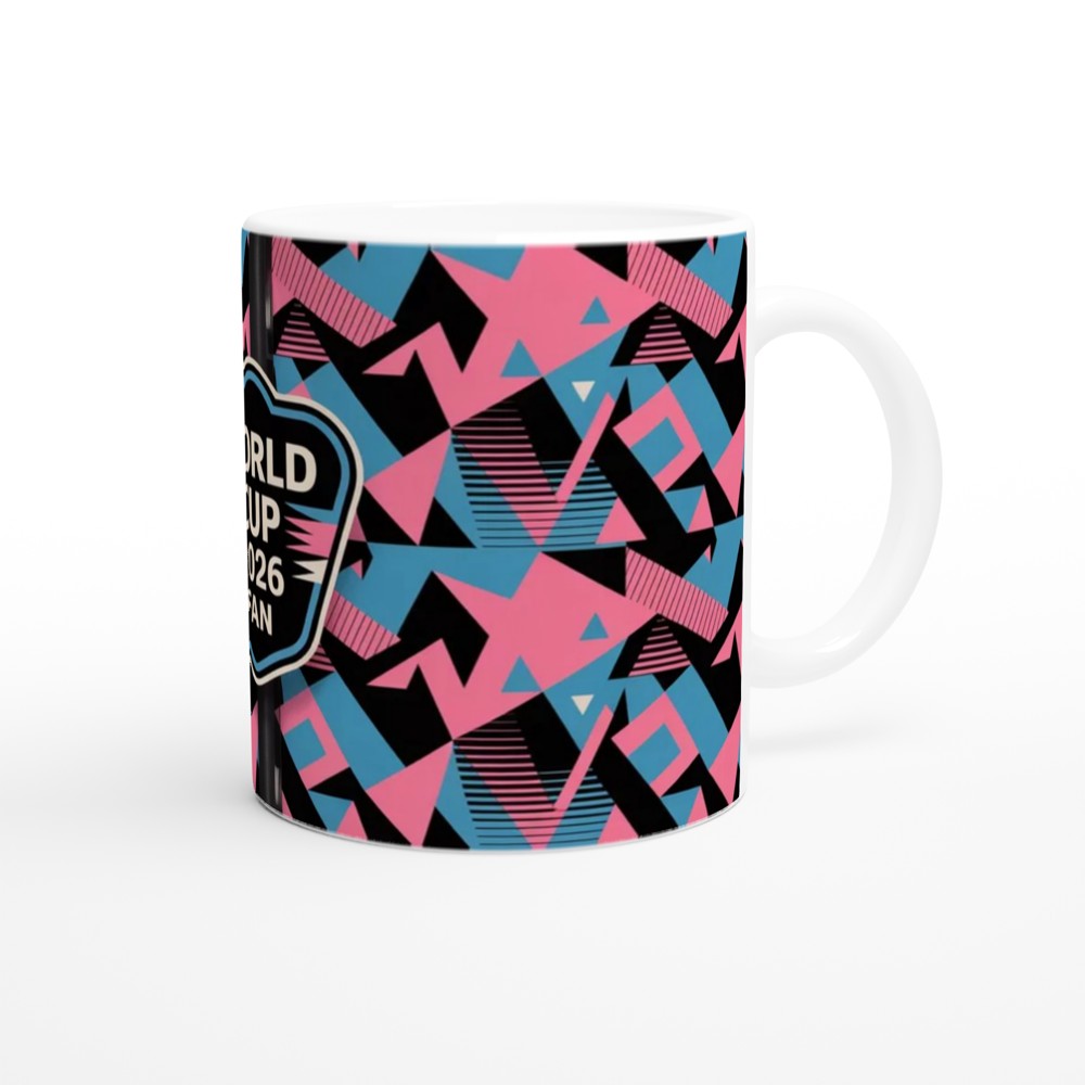 World Cup 2026 Fan Geometric Pattern Mug — view 12