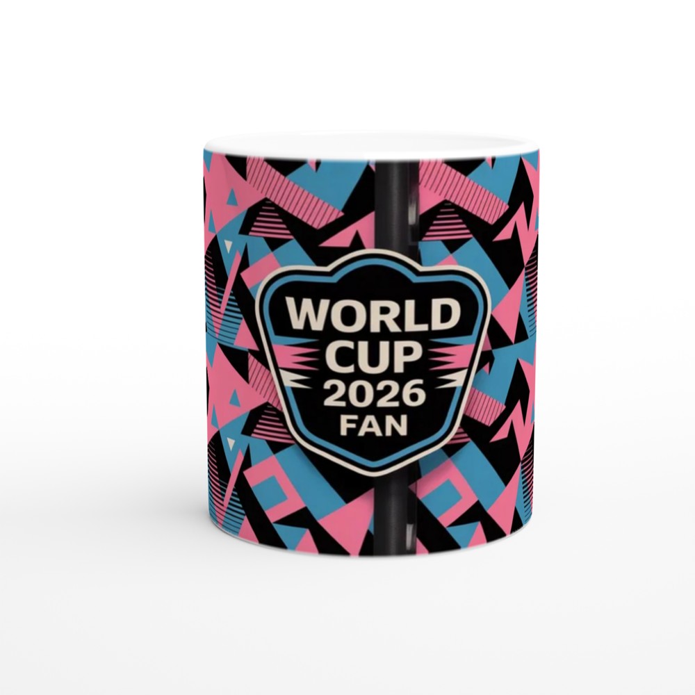 World Cup 2026 Fan Geometric Pattern Mug — view 11