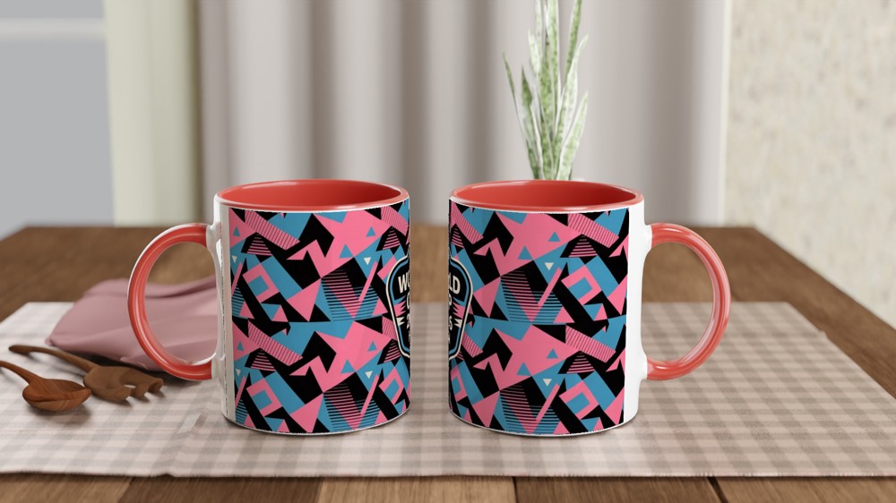 World Cup 2026 Fan Geometric Pattern Mug — view 7