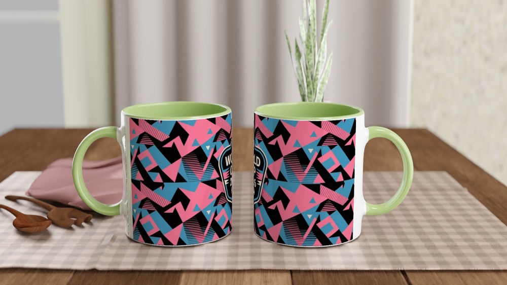 World Cup 2026 Fan Geometric Pattern Mug — view 5