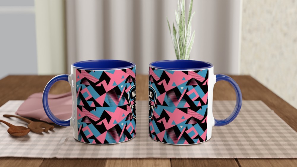 World Cup 2026 Fan Geometric Pattern Mug — view 4