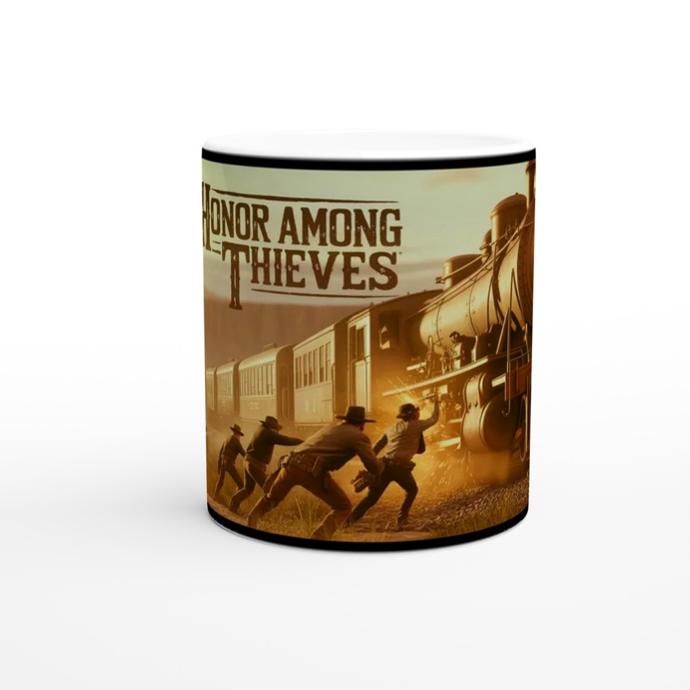 Red Dead Redemption 2 Mug | Honor Among Thieves Train Robbery | Gaming Gift for Him | Best Friend Birthday Present — view 11