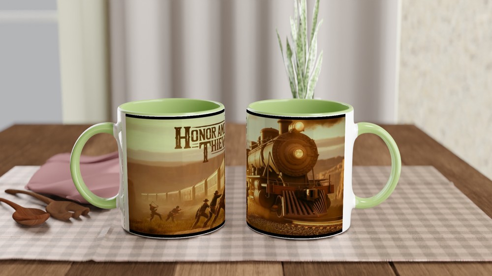 Red Dead Redemption 2 Mug | Honor Among Thieves Train Robbery | Gaming Gift for Him | Best Friend Birthday Present — view 5