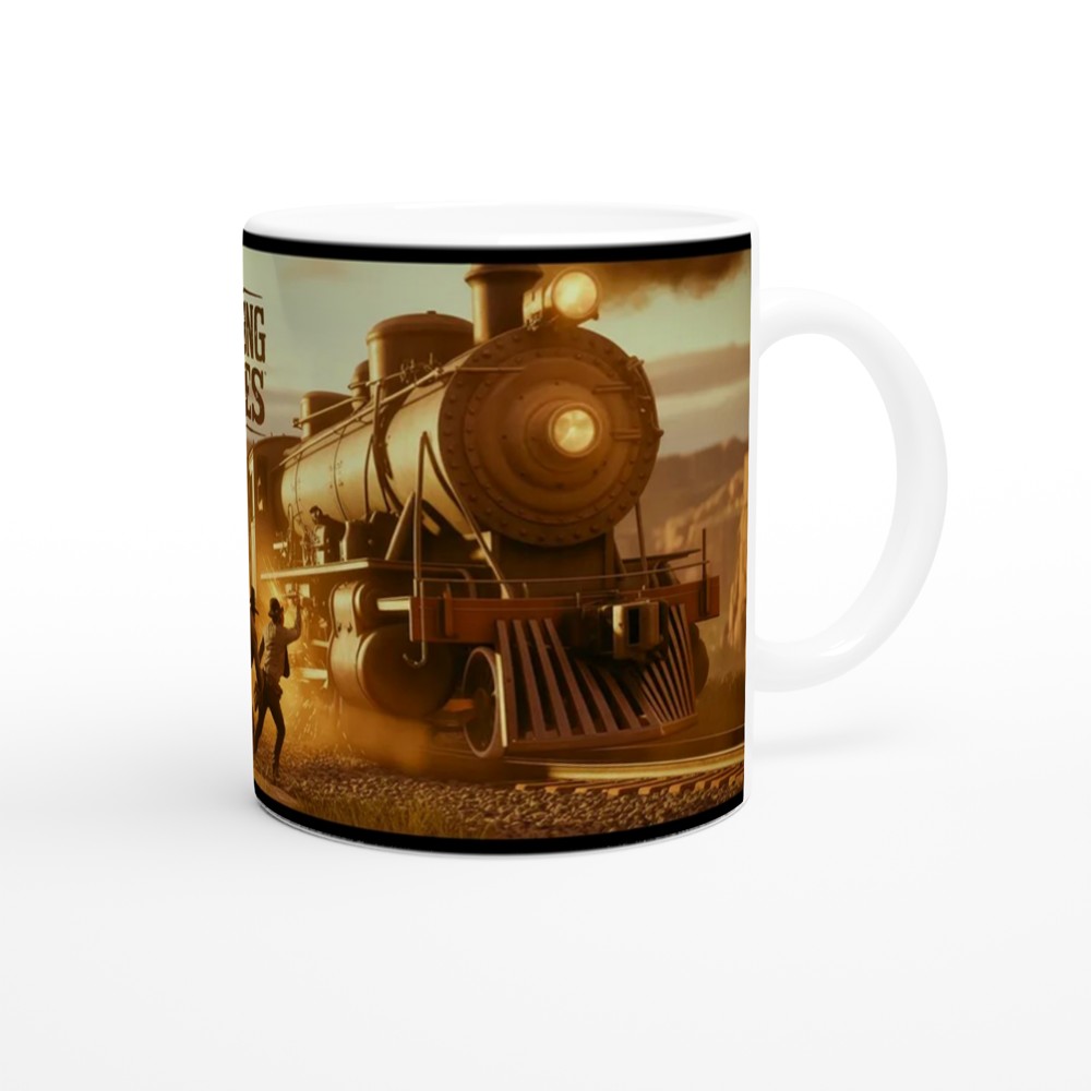 Red Dead Redemption 2 Mug | Honor Among Thieves Train Robbery | Gaming Gift for Him | Best Friend Birthday Present — view 12