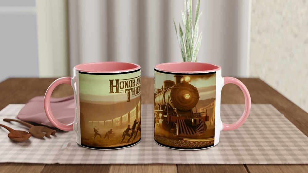 Red Dead Redemption 2 Mug | Honor Among Thieves Train Robbery | Gaming Gift for Him | Best Friend Birthday Present — view 6