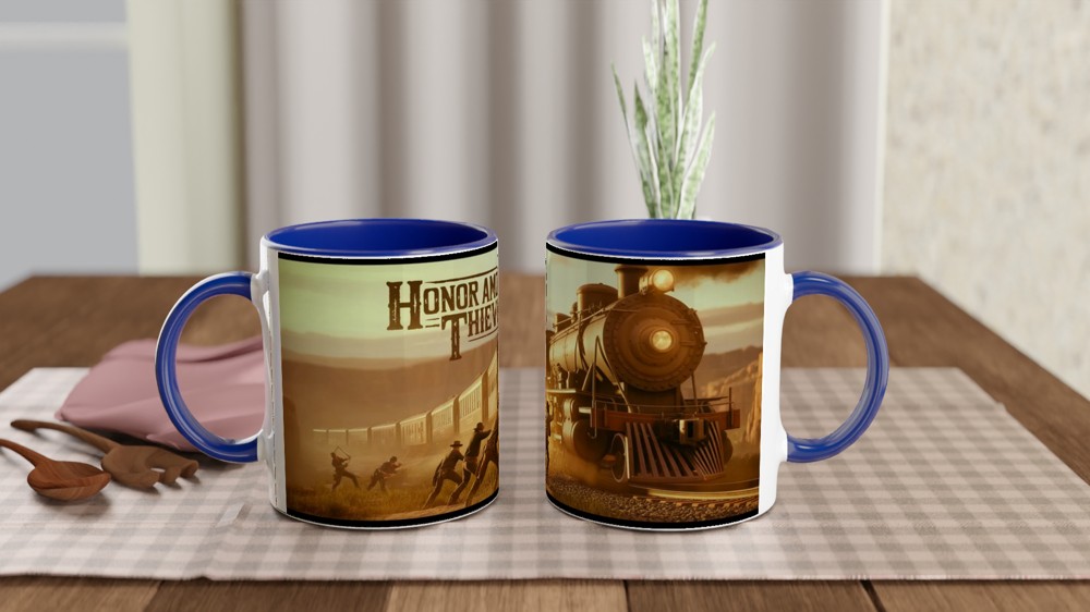 Red Dead Redemption 2 Mug | Honor Among Thieves Train Robbery | Gaming Gift for Him | Best Friend Birthday Present — view 4