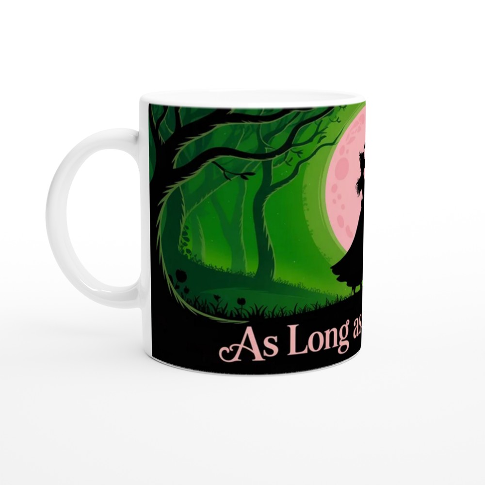 Wicked Mug | 'As Long as You're Mine' Quote | Musical Theatre Gift | Elphaba and Fiyero Romance Mug — view 10