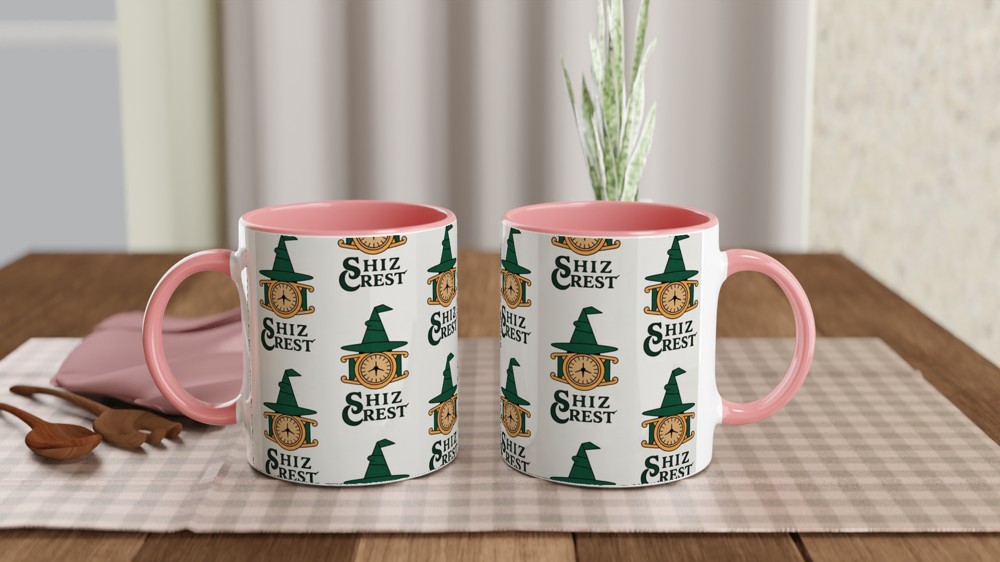 Wicked Mug | Shiz University Crest Pattern | Musical Theatre Gift | Wizard of Oz Theatre Lover Present — view 6