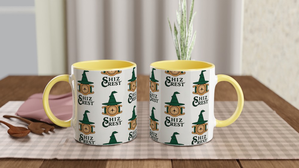 Wicked Mug | Shiz University Crest Pattern | Musical Theatre Gift | Wizard of Oz Theatre Lover Present — view 8