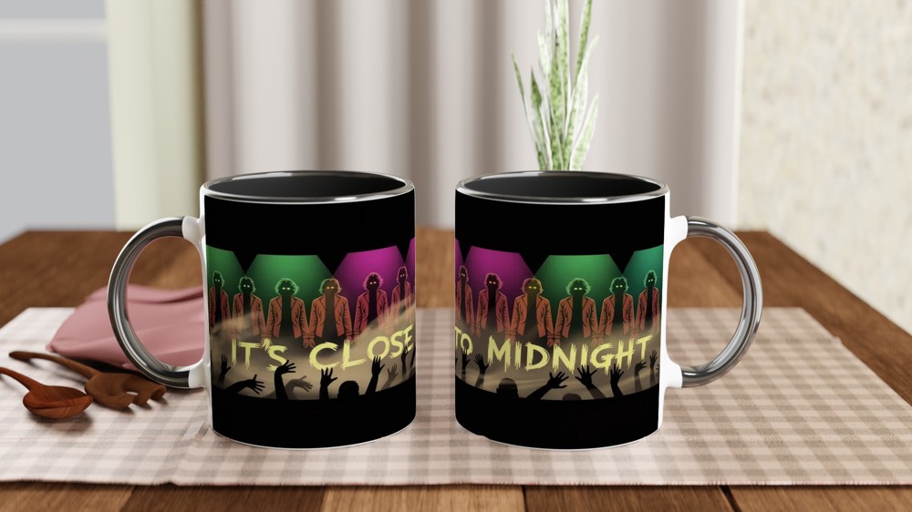Thriller Mug | 'It's Close to Midnight' Stage Design | Musical Theatre Gift | Present for Dance and Theatre Lovers — view 9