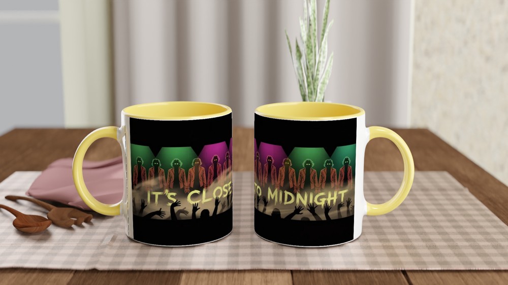 Thriller Mug | 'It's Close to Midnight' Stage Design | Musical Theatre Gift | Present for Dance and Theatre Lovers — view 8