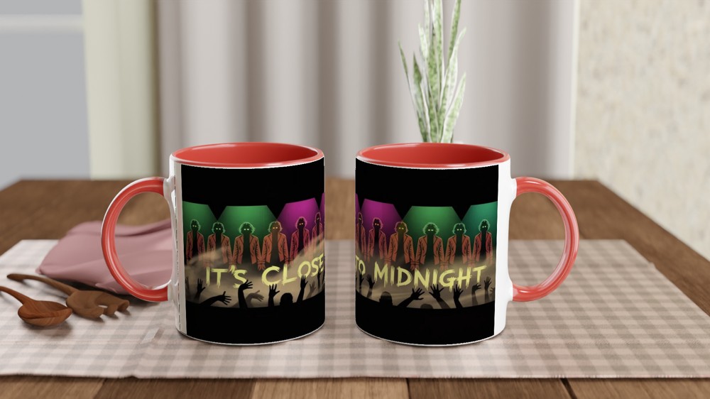 Thriller Mug | 'It's Close to Midnight' Stage Design | Musical Theatre Gift | Present for Dance and Theatre Lovers — view 7