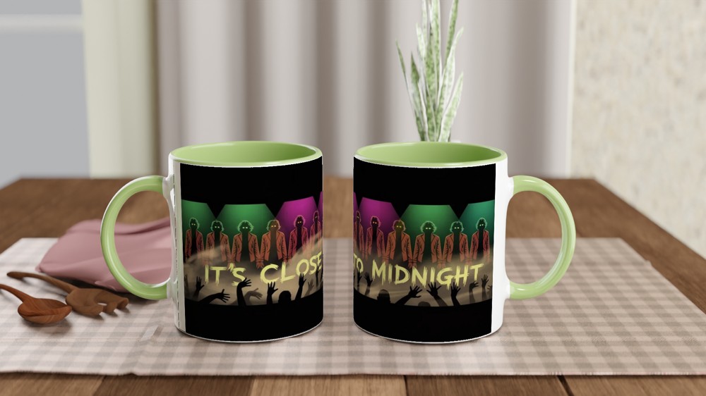 Thriller Mug | 'It's Close to Midnight' Stage Design | Musical Theatre Gift | Present for Dance and Theatre Lovers — view 5