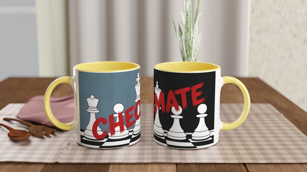 Chess the Musical Mug | Checkmate Quote Gift | Theatre Lover Present | Musical Theatre Birthday Gift — view 8