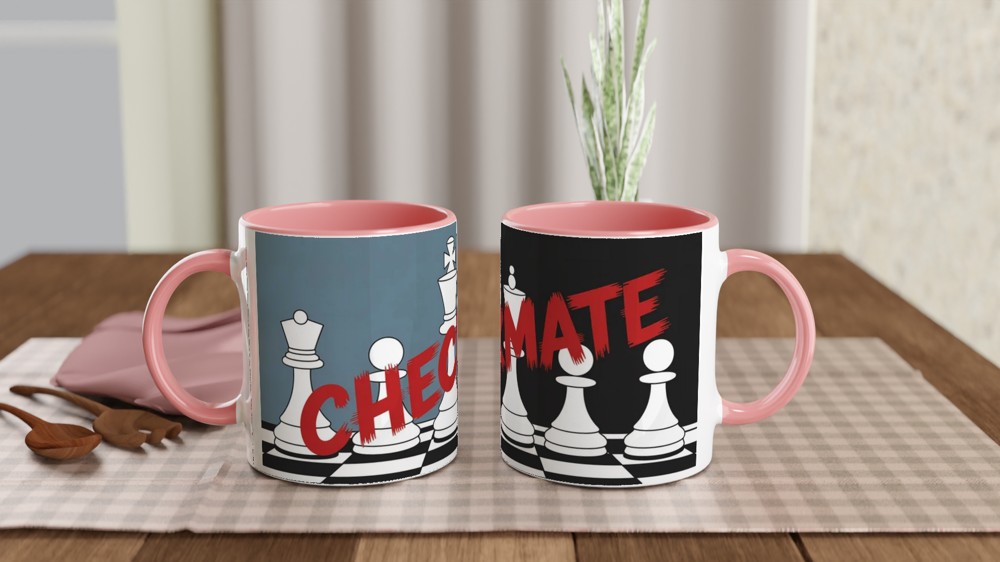 Chess the Musical Mug | Checkmate Quote Gift | Theatre Lover Present | Musical Theatre Birthday Gift — view 6