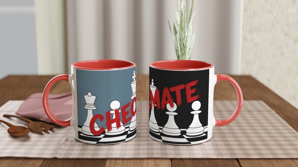 Chess the Musical Mug | Checkmate Quote Gift | Theatre Lover Present | Musical Theatre Birthday Gift — view 7