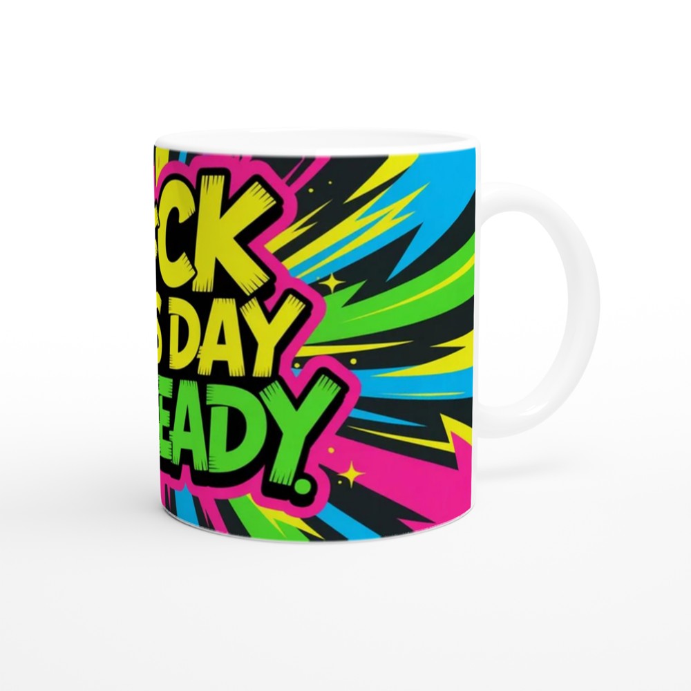 Funny Sweary Mug | F*ck This Day Already Quote | Rude Novelty Gift | Office Colleague Present — view 12