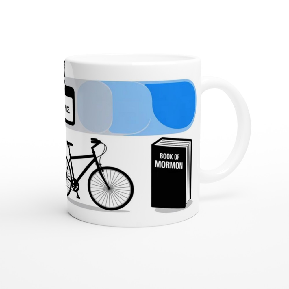 Elder Price Mormon Missionary Mug — view 12
