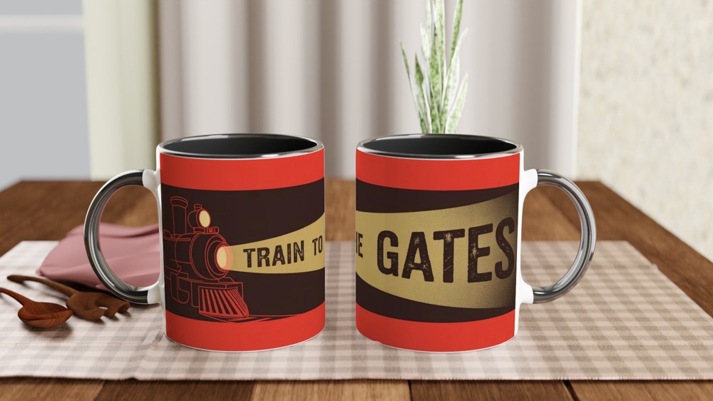 Hadestown Mug | Train To The Gates Quote | Musical Theatre Gift | Broadway Show Present for Theatre Lovers — view 9