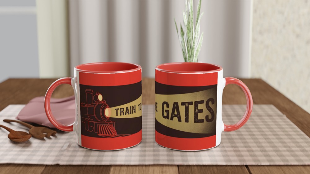 Hadestown Mug | Train To The Gates Quote | Musical Theatre Gift | Broadway Show Present for Theatre Lovers — view 7